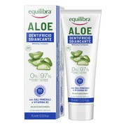 Equilibra, aloesowa pasta do zębów wybielająca, 75 ml