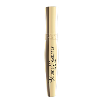 Eveline Cosmetics Volume Celebrities, pogrubiająco-podkręcający tusz do rzęs, czarny, 8 ml