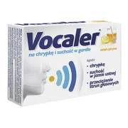 Vocaler, miód cytryna, pastylki do ssania, 24 szt.