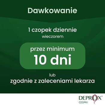 Deprox, czopki doodbytnicze łagodzące ból, 10 szt.