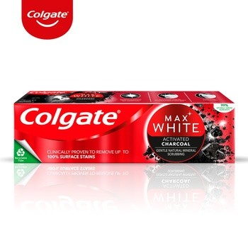 Colgate Max White Activated Charcoal, pasta do zębów, 20 ml