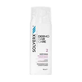 Solverx dermoHAIR, odżywka regenerująca, 150 ml