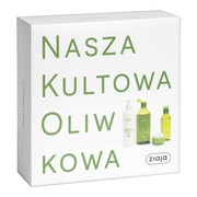 Zestaw Promocyjny Ziaja Oliwkowa, żel pod prysznic, 500 ml + mleczko do ciała, 400 ml + krem, 50 ml + płyn micelarny, 200 ml