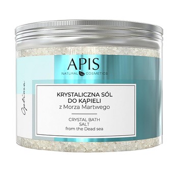 Apis Optima, krystaliczna sól do kąpieli z Morza Martwego, 500 g