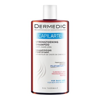 Dermedic Capilarte, szampon wzmacniający hamujący wypadanie włosów, 300 ml