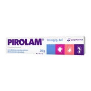 Pirolam, 1%, (10 mg/g), żel, 20 g