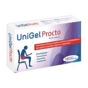 UniGel Procto, czopki, 10 szt.