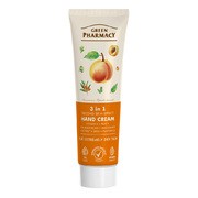 Green Pharmacy, brzoskwinia, krem do rąk 3w1, 100 ml