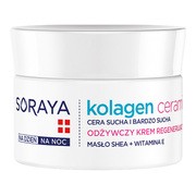 Soraya Kolagen i Ceramidy, odżywczy krem regenerujący na dzień i na noc, 50 ml