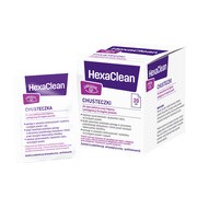 HexaClean, chusteczki do specjalistycznej higieny i pielęgnacji brzegów powiek, 20 szt