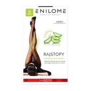 Enilome Healthy Beauty Aloe, rajstopy półmatowe, kolor Nero, rozmiar M, 15 DEN