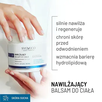 Sylveco Dermo Skóra sucha, nawilżający balsam do ciała, 400 ml