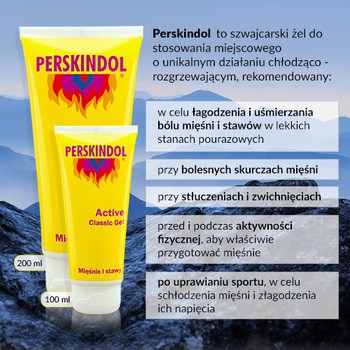 Perskindol Active Classic Gel, żel, 100 ml