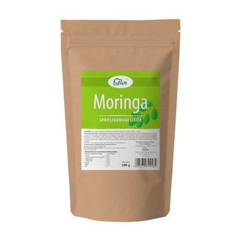 Flos, Moringa sproszkowane liście, 100 g