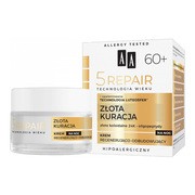 AA Technologia Wieku 5Repair Złota Kuracja 60+, krem regenerująco-odbudowujący na noc, 50 ml