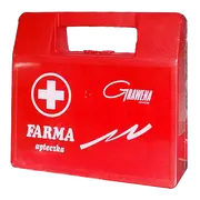 Apteczka samochodowa Farma, czerwona, 1 szt.