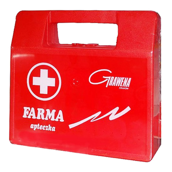 Apteczka samochodowa Farma, czerwona, 1 szt.