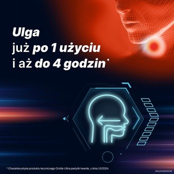 Orofar Ultra, 8,75 mg, pastylki twarde, 24 szt.