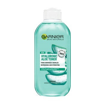 Garnier Skin Naturals, Hyaluronic Aloe, tonik nawilżający, 200 ml