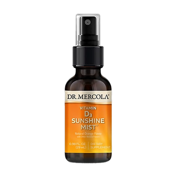 Dr Mercola Sunshine Mist Witamina D3 1000, spray, 29 ml