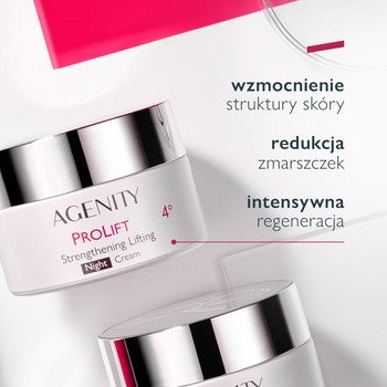 Agenity Prolift 4°, wzmacniający krem liftingujący na noc, 50 ml