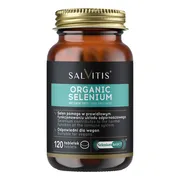 Salvitis Organic Selenium (Selen organiczny), tabletki powlekane, 120 szt.