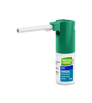 Tantum Verde Duo, (1,5mg+5mg)/ml, aerozol, 15 ml