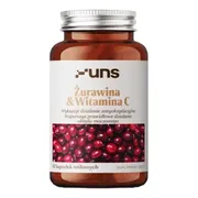 Uns Żurawina & Witamina C, kapsułki, 60 szt.