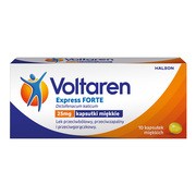 Voltaren Express Forte, 25 mg, kapsułki miękkie, 10 szt.