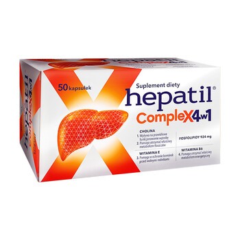Hepatil Complex 4w1, kapsułki, 50 szt.