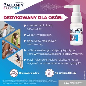 Ballamin B Complex, spray, 15 ml