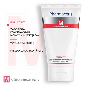 Pharmaceris M Foliacti, krem zapobiegający rozstępom, 150 ml