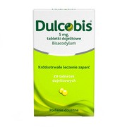 Dulcobis, 5 mg, tabletki dojelitowe, 20 szt.