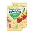 Zestaw 2 x BoboVita, kaszka manna, 3 owoce, 6 m+, 180 g