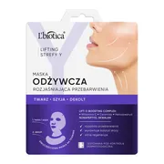 L`Biotica Lifting Strefy Y, maska odżywcza rozjaśniająca przebarwienia, 1 szt.