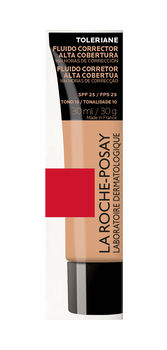 La Roche-Posay Toleriane Teint N10, podkład korygujący do skóry wrażliwej SPF 25, 30 ml