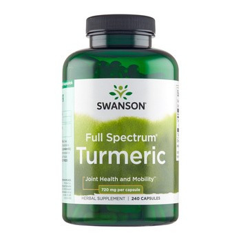 Swanson Turmeric, 720 mg, kapsułki, 240 szt.