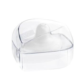 Canpol Lovi Skin Touch, silikonowe osłonki na piersi, rozmiar S, 2 szt.