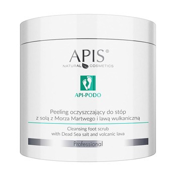 Apis Api-Podo, peeling oczyszczający do stóp z solą z Morza Martwego, 700 g