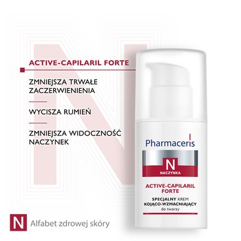 Pharmaceris N Active-Capilaril Forte, specjalny krem kojąco-wzmacniający, 30 ml