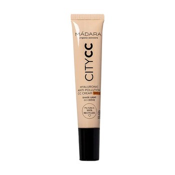 Madara Hyaluronic Anti-Pollution CC Cream SPF 15, krem koloryzujący, Light, 40 ml