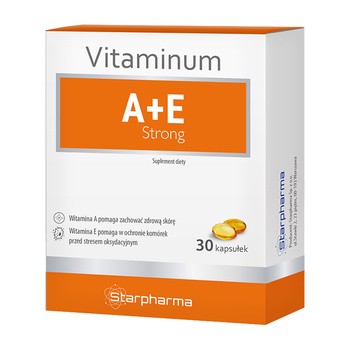 Vitaminum A + E Strong, kapsułki, 30 szt.