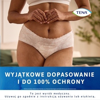 Tena Silhouette Plus, majtki chłonne, White, rozmiar M, 12 szt.