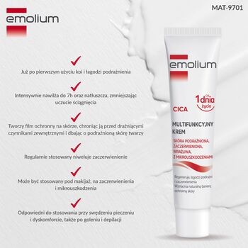 Emolium Cica, multifunkcyjny krem, 40 ml