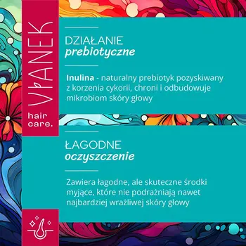 Sylveco Vianek, prebiotyczny szampon odbudowujący, 300 ml