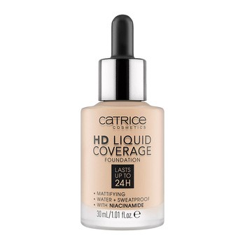 Catrice HD liquid coverage, matujący podkład nr 010