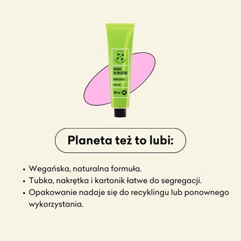 Mydlarnia 4 Szpaki, nawilżająca maska do włosów - Chmielowa, 190 ml