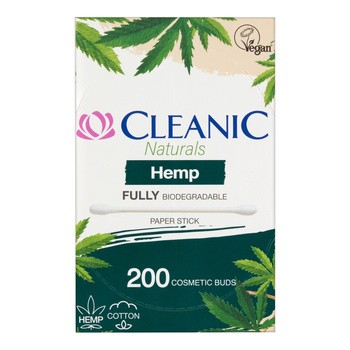 Cleanic Naturals Hemp, patyczki higieniczne, 200 szt.
