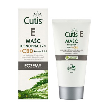 Cutis E, maść konopna 17% + CBD, 120 ml