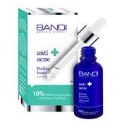 Bandi Medical Expert Anti-Acne, peeling kwasowy antytrądzikowy, 10% kwas pirogronowy, salicylowy i migdałowy, 30 ml